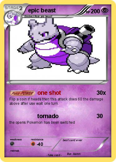 Pokemon epic beast