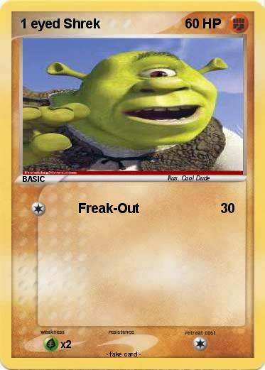 Pokemon 1 eyed Shrek