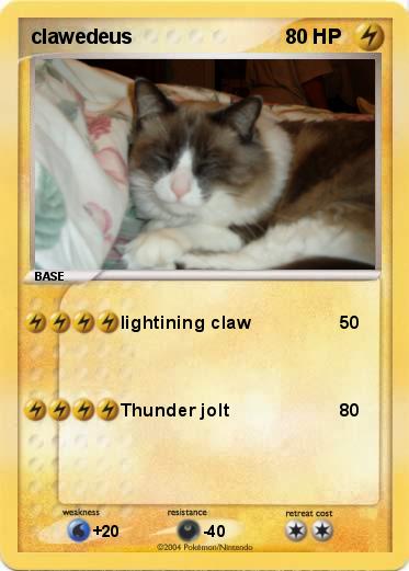 Pokemon clawedeus