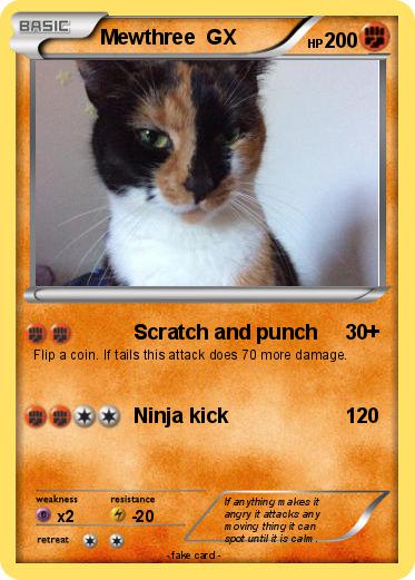 Pokemon Mewthree  GX