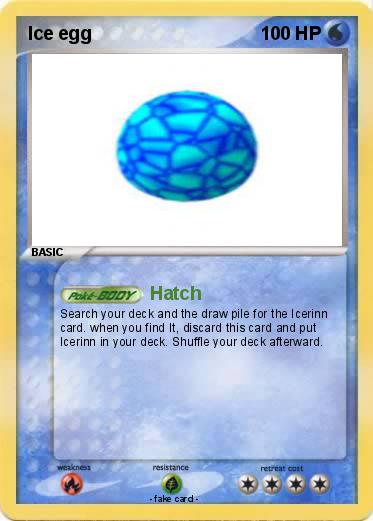 Pokemon Ice egg