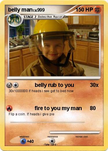 Pokemon belly man