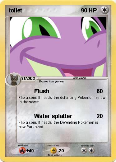 Pokemon toilet