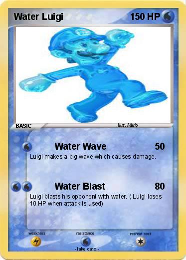 Pokemon Water Luigi