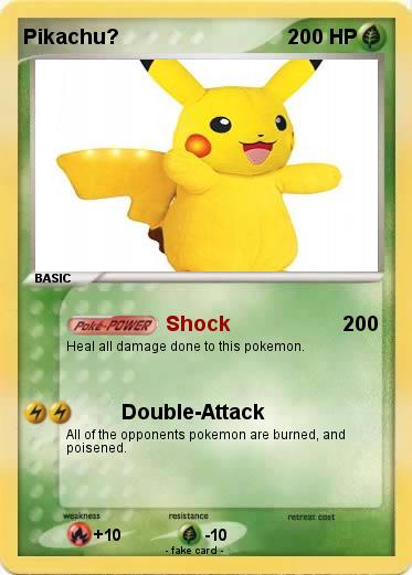 Pokemon Pikachu?