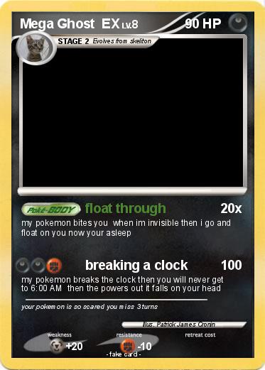 Pokemon Mega Ghost  EX