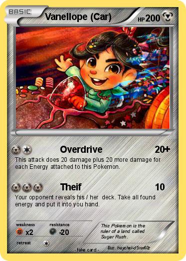 Pokemon Vanellope (Car)