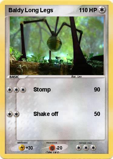 Pokemon Baldy Long Legs