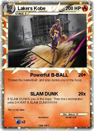 Pokemon Lakers Kobe