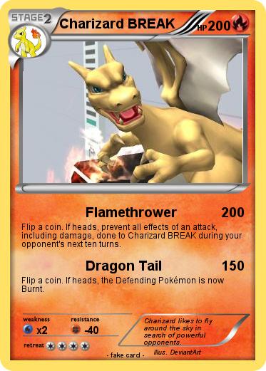 Pokemon Charizard BREAK