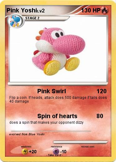Pokemon Pink Yoshi