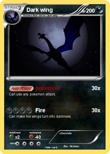 Pokemon Dark wing