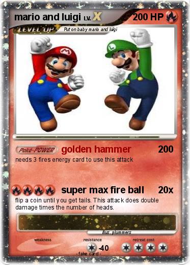 Pokemon mario and luigi