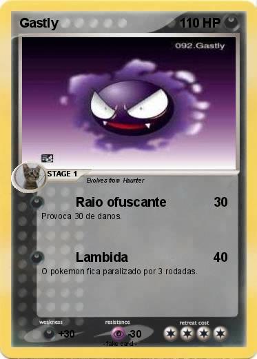 Pokemon Gastly