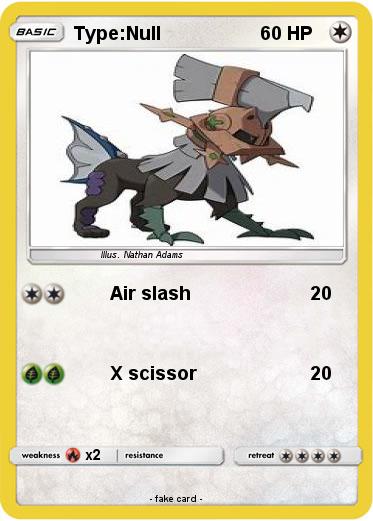 Pokemon Type:Null