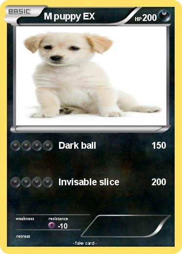 Pokemon M puppy EX