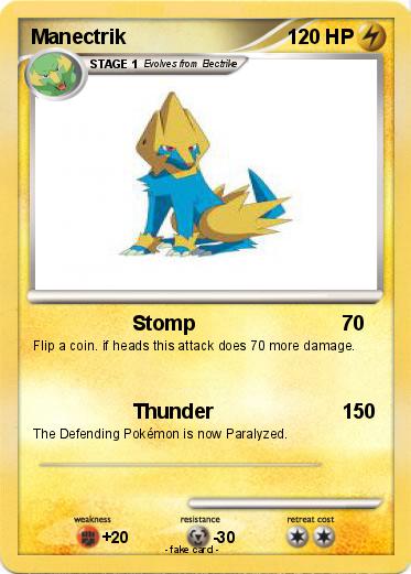 Pokemon Manectrik