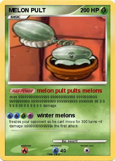 Pokemon MELON PULT