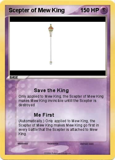 Pokemon Scepter of Mew King