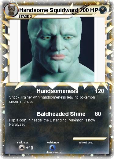 Pokemon Handsome Squidward