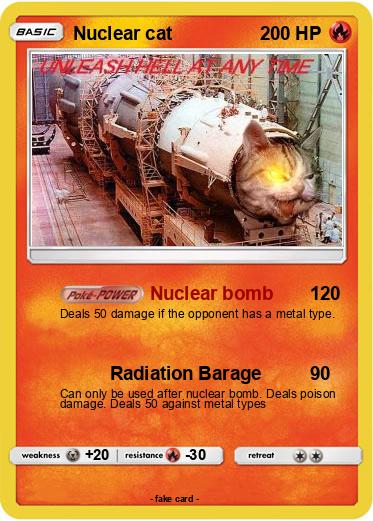 Pokemon Nuclear cat