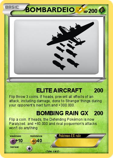 Pokemon BOMBARDEIO