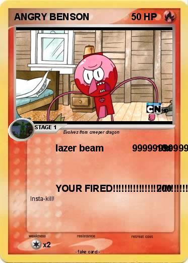 Pokemon ANGRY BENSON