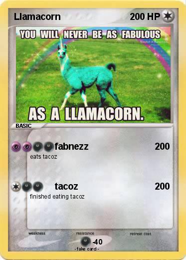 Pokemon Llamacorn