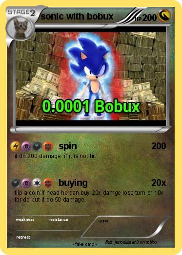 Pokemon sonic with bobux