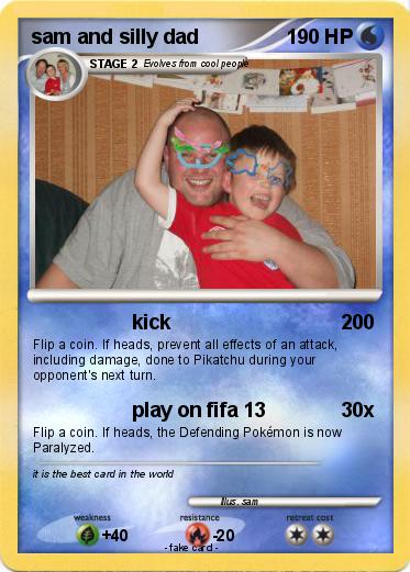 Pokemon sam and silly dad