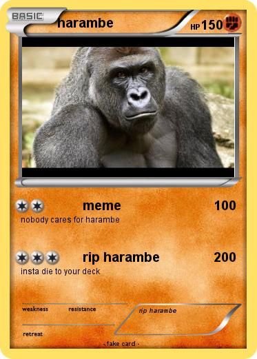 Pokemon harambe