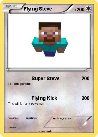 Pokemon Flying Steve