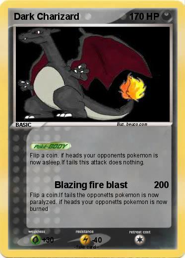 Pokemon Dark Charizard