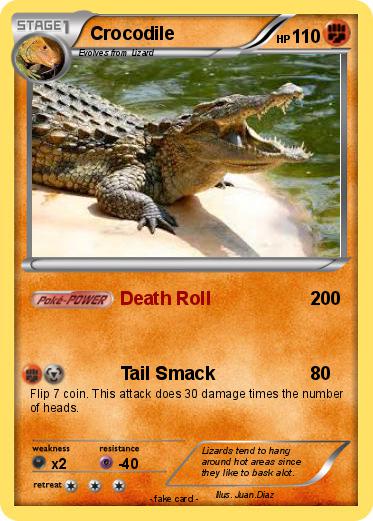 Pokemon Crocodile