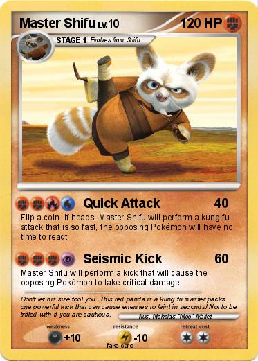 Pokemon Master Shifu
