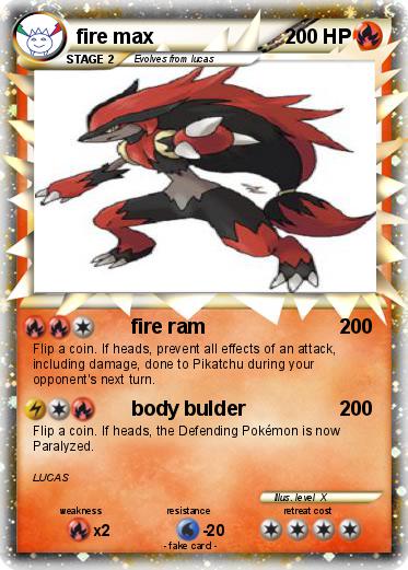 Pokemon fire max