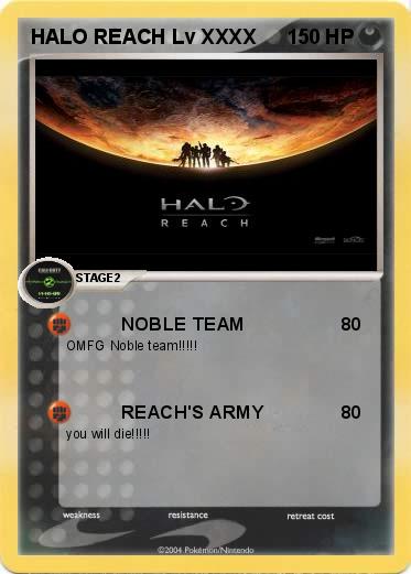 Pokemon HALO REACH Lv XXXX