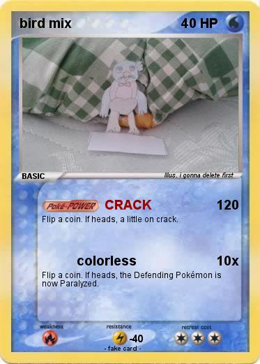 Pokemon bird mix