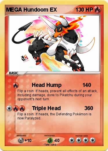 Pokemon MEGA Hundoom EX