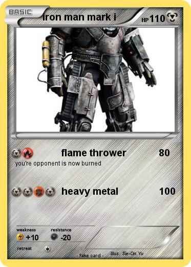 Pokemon iron man mark i