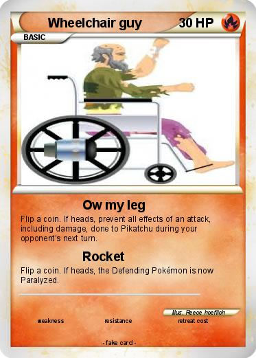 Pokemon Wheelchair guy