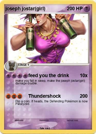 Pokemon joseph jostar(girl)