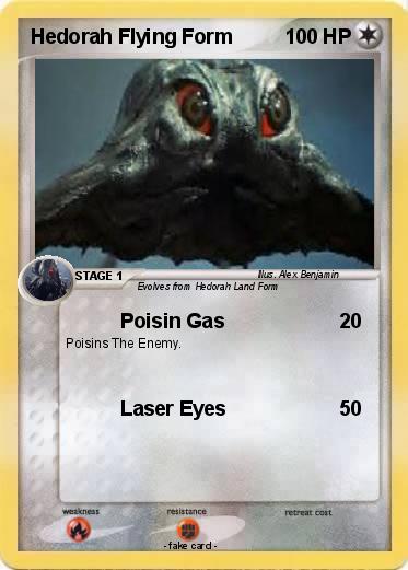 Pokemon Hedorah Flying Form