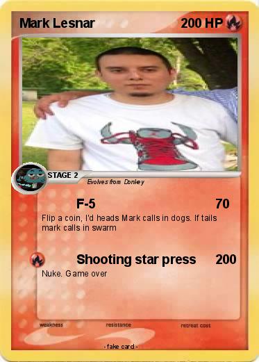 Pokemon Mark Lesnar