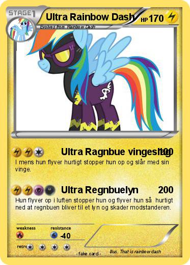 Pokemon Ultra Rainbow Dash