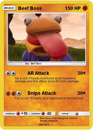 Pokemon Beef Boss