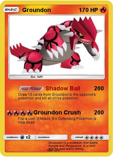 Pokemon Groundon