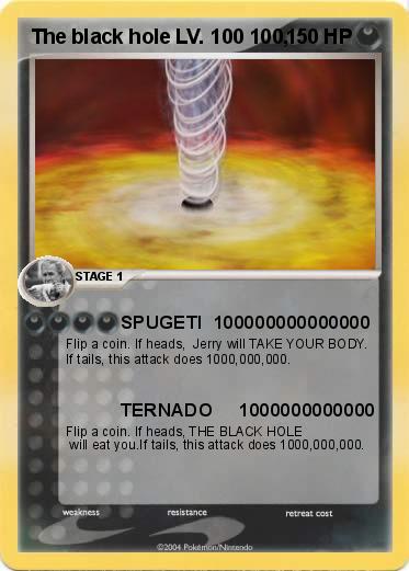 Pokemon The black hole LV. 100 100,