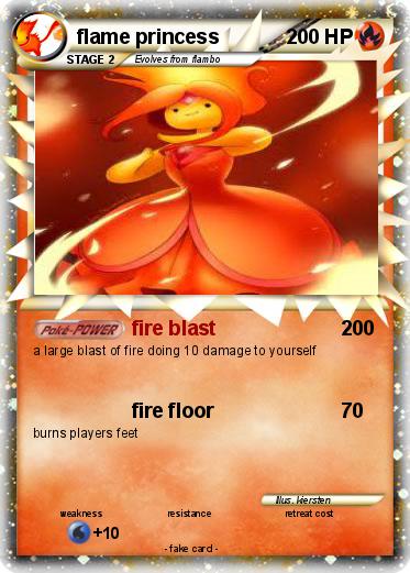 Pokemon flame princess