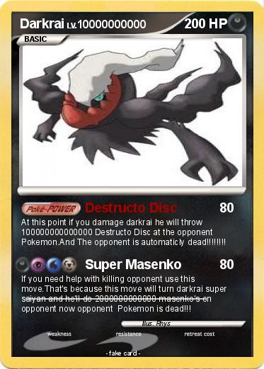 Pokemon Darkrai